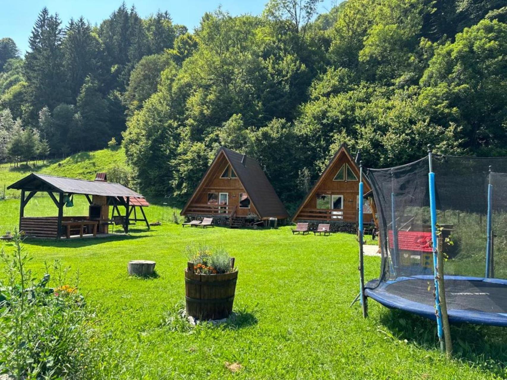 Rucăr Cabanutze Saticヴィラ エクステリア 写真