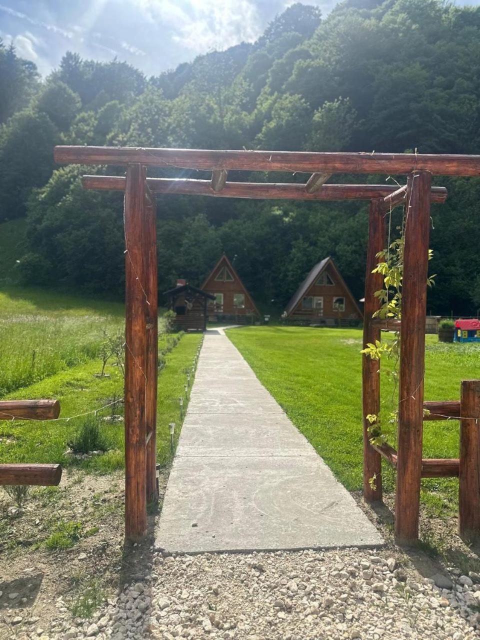 Rucăr Cabanutze Saticヴィラ エクステリア 写真