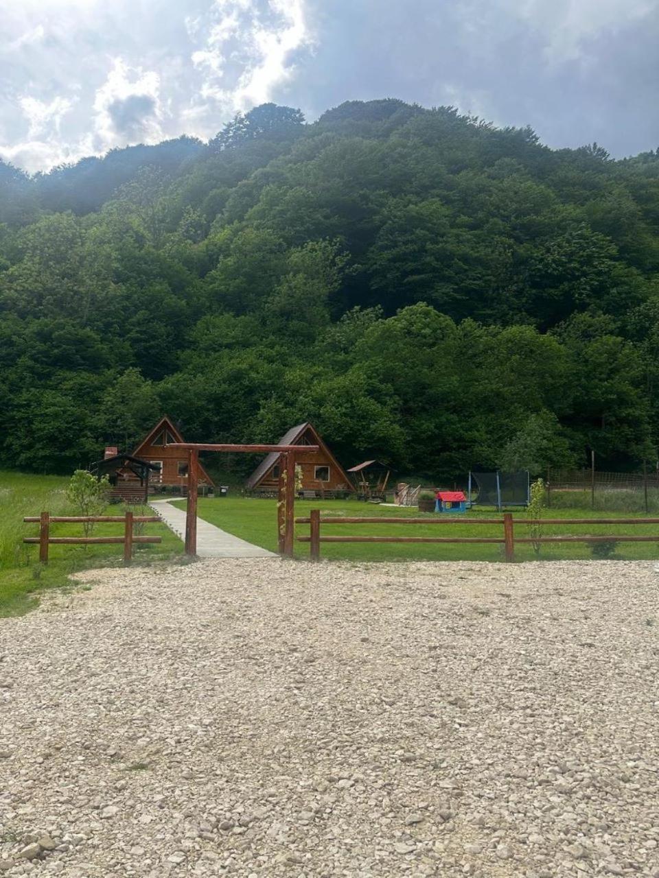 Rucăr Cabanutze Saticヴィラ エクステリア 写真