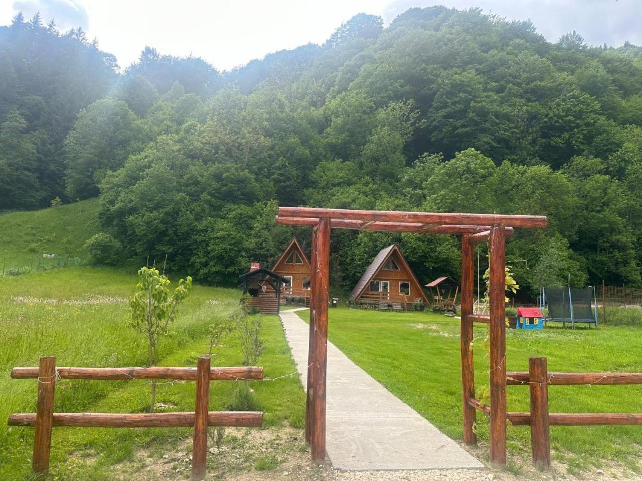 Rucăr Cabanutze Saticヴィラ エクステリア 写真